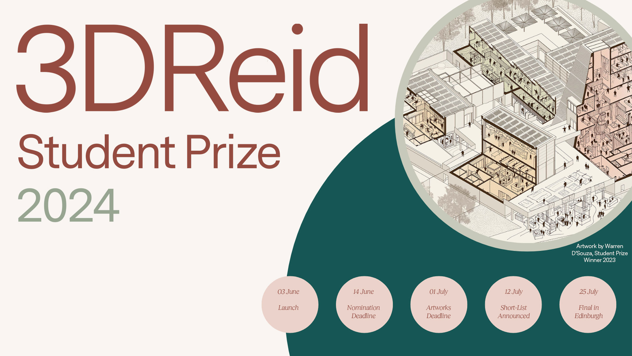 3DReid | Student prize 2024 launches banner